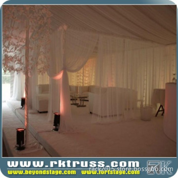 Factory best price!!RK wedding/events/exhibition pipe and drape round whols sale in China